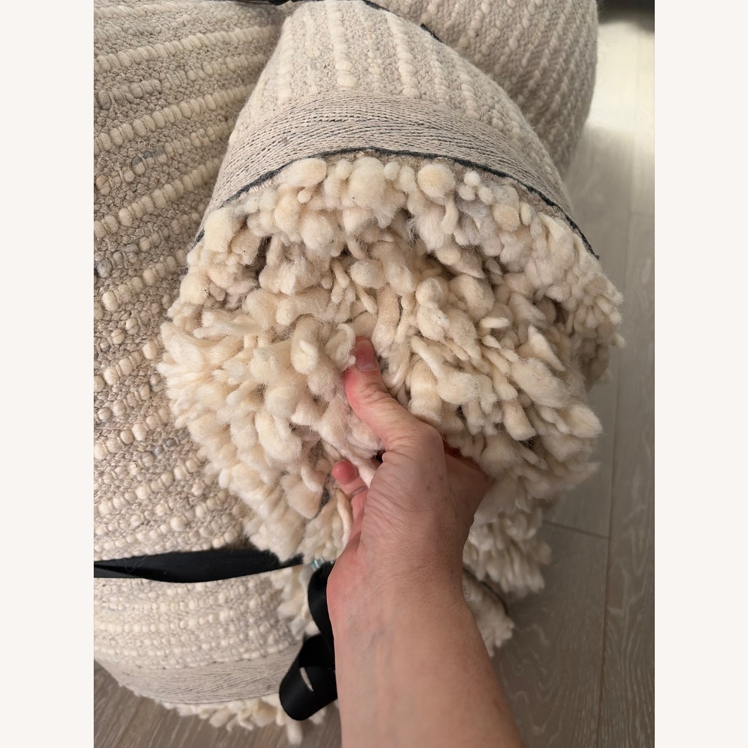 West Elm Bello Shag Wool Rug 8' x 10' - image-3