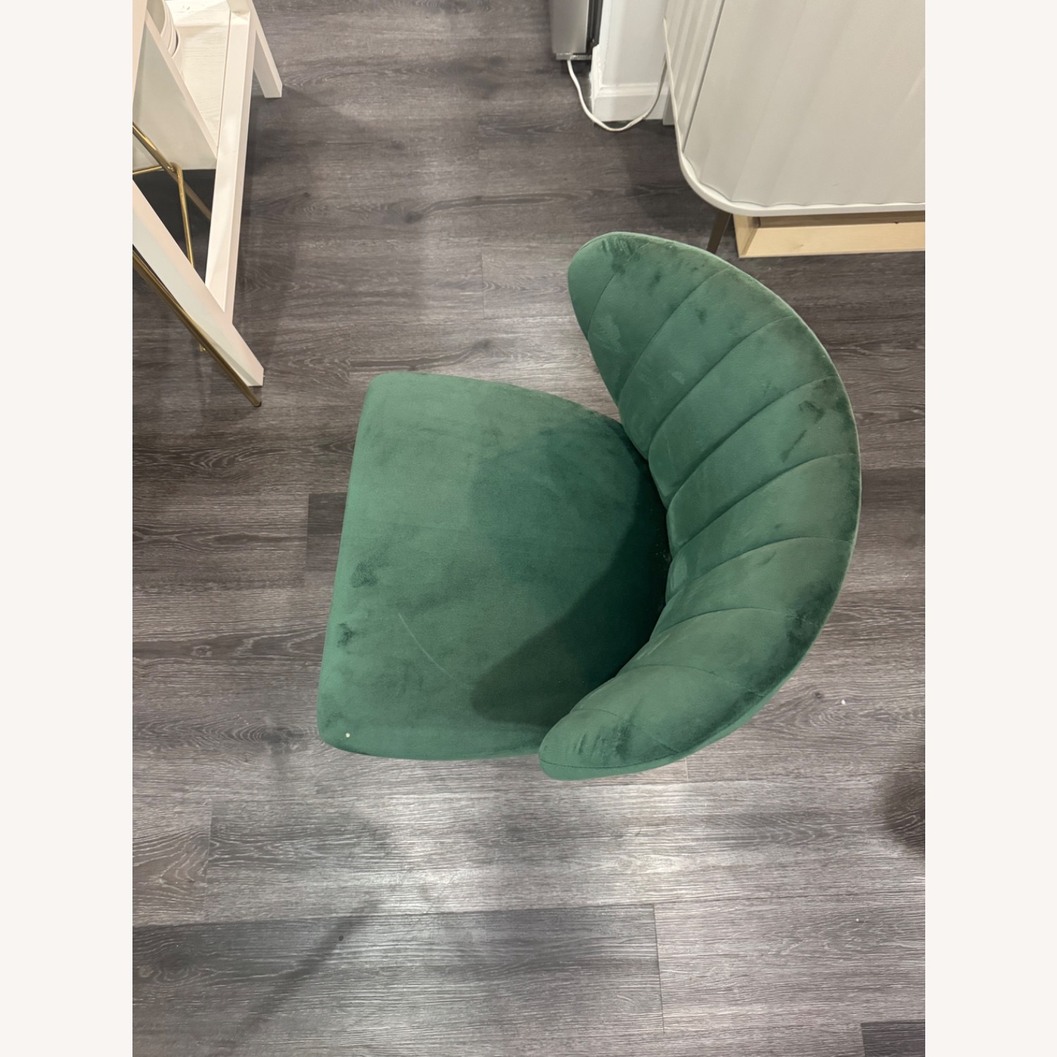 Wayfair Green Velvet Dining Chairs - image-4