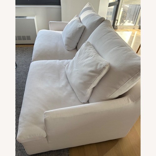 Used Restoration Hardware Cloud White 2 Piece Cloud Sofa for sale on AptDeco
