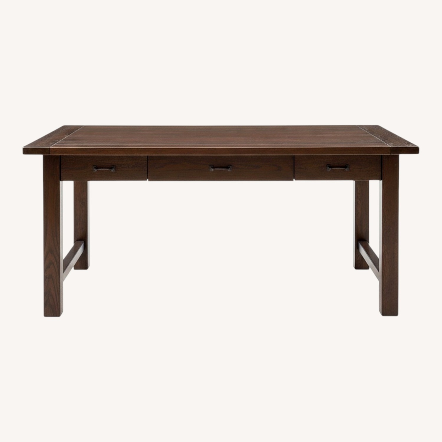 Pottery Barn Lucas Solid Oak Desk - image-10