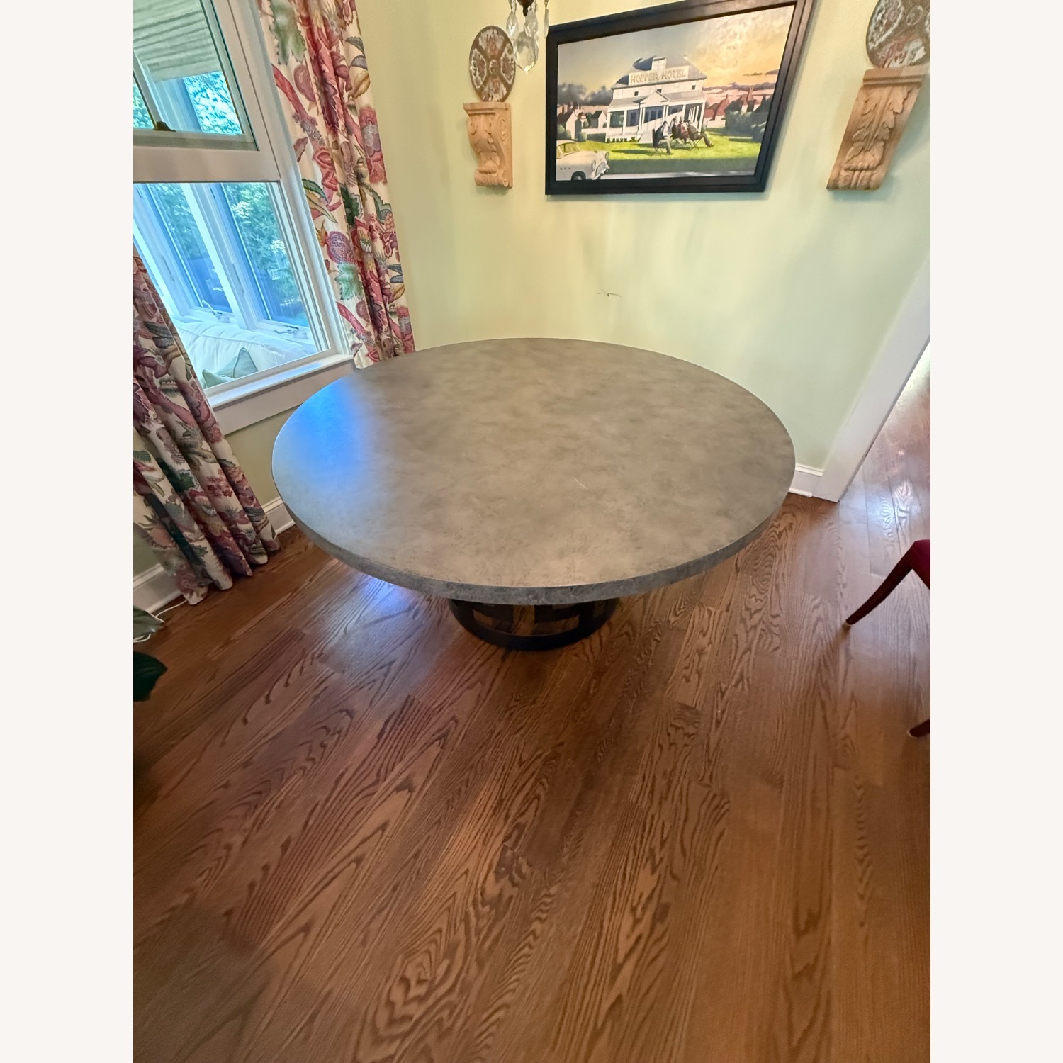 Vintage/Antique Finds Dark Brown Dining Table - image-4