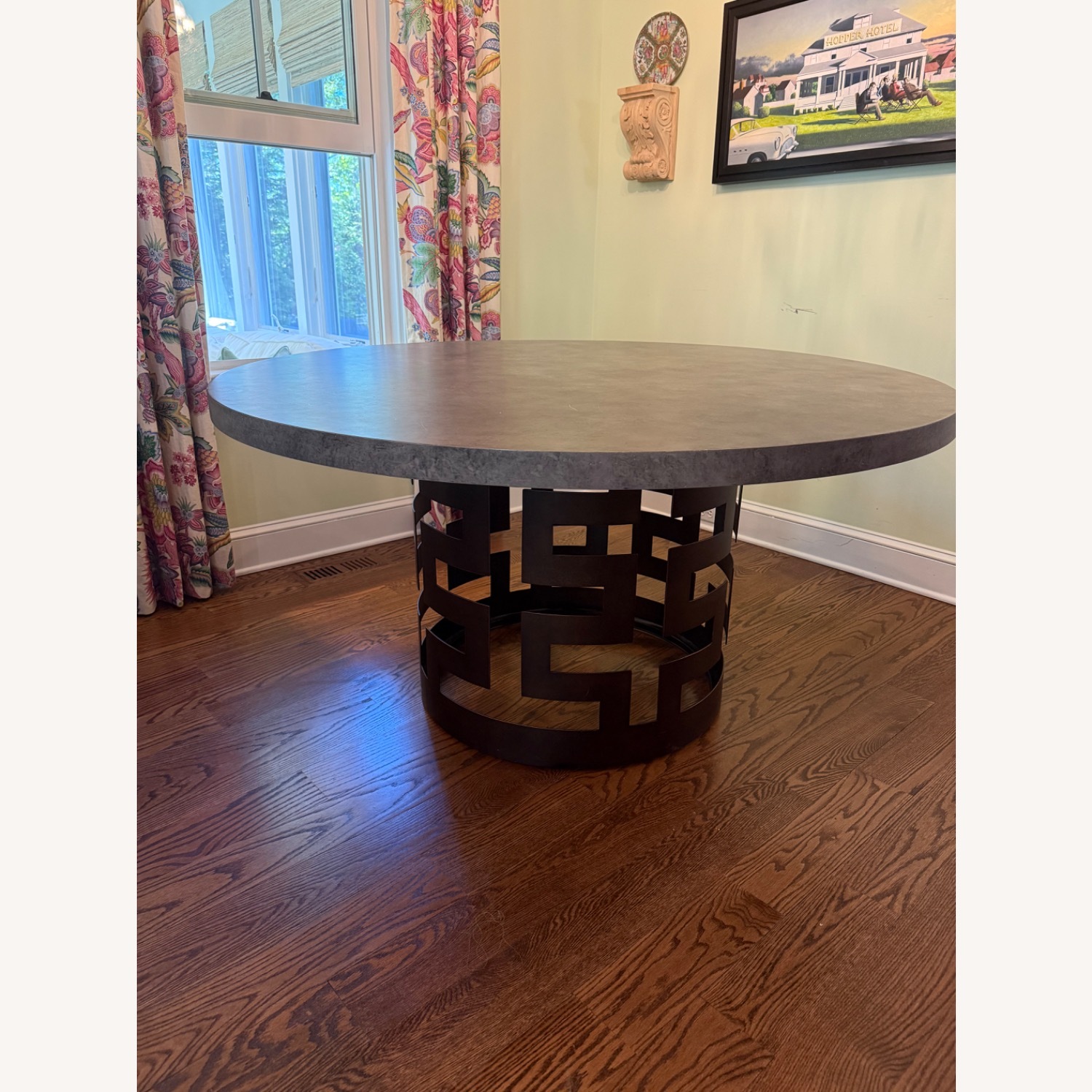 Vintage/Antique Finds Dark Brown Dining Table - image-1
