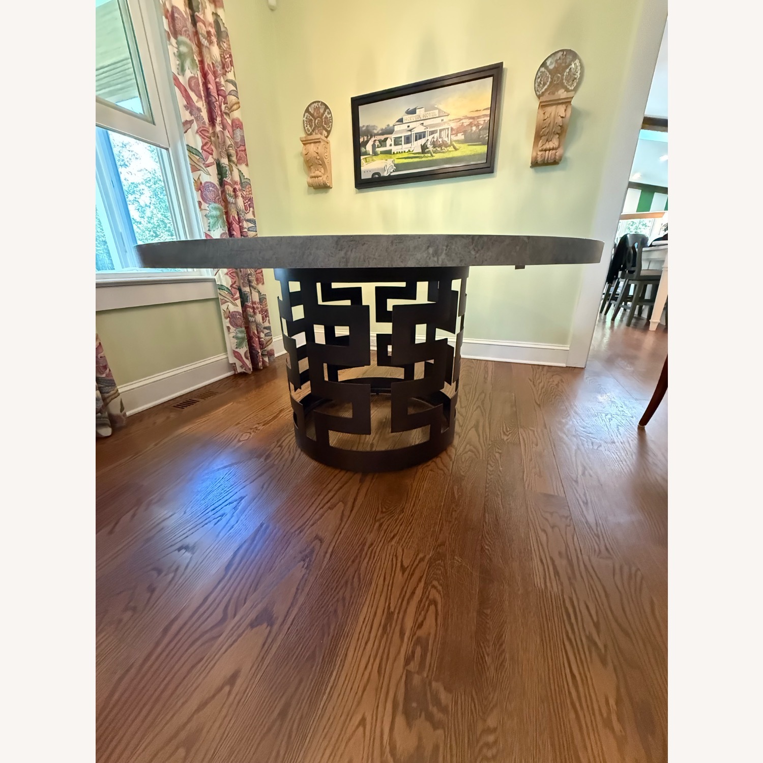 Vintage/Antique Finds Dark Brown Dining Table - image-2