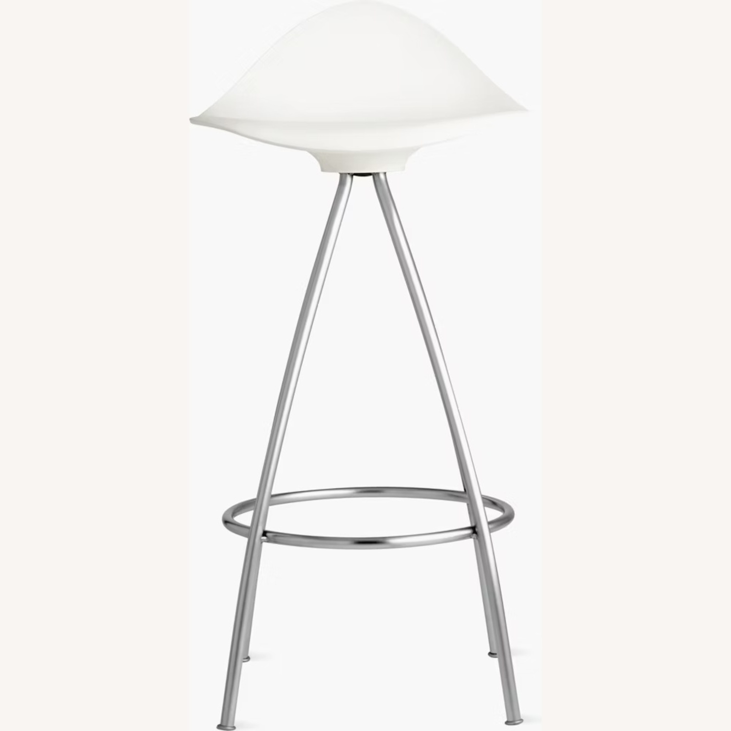Design Within Reach Onda White Stool - image-7