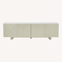 West Elm Rosanna White Wood Media Storage