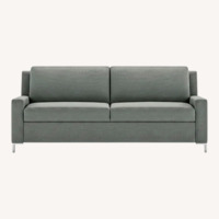 American Leather Bryson Natural Fabric Sleeper Sofa