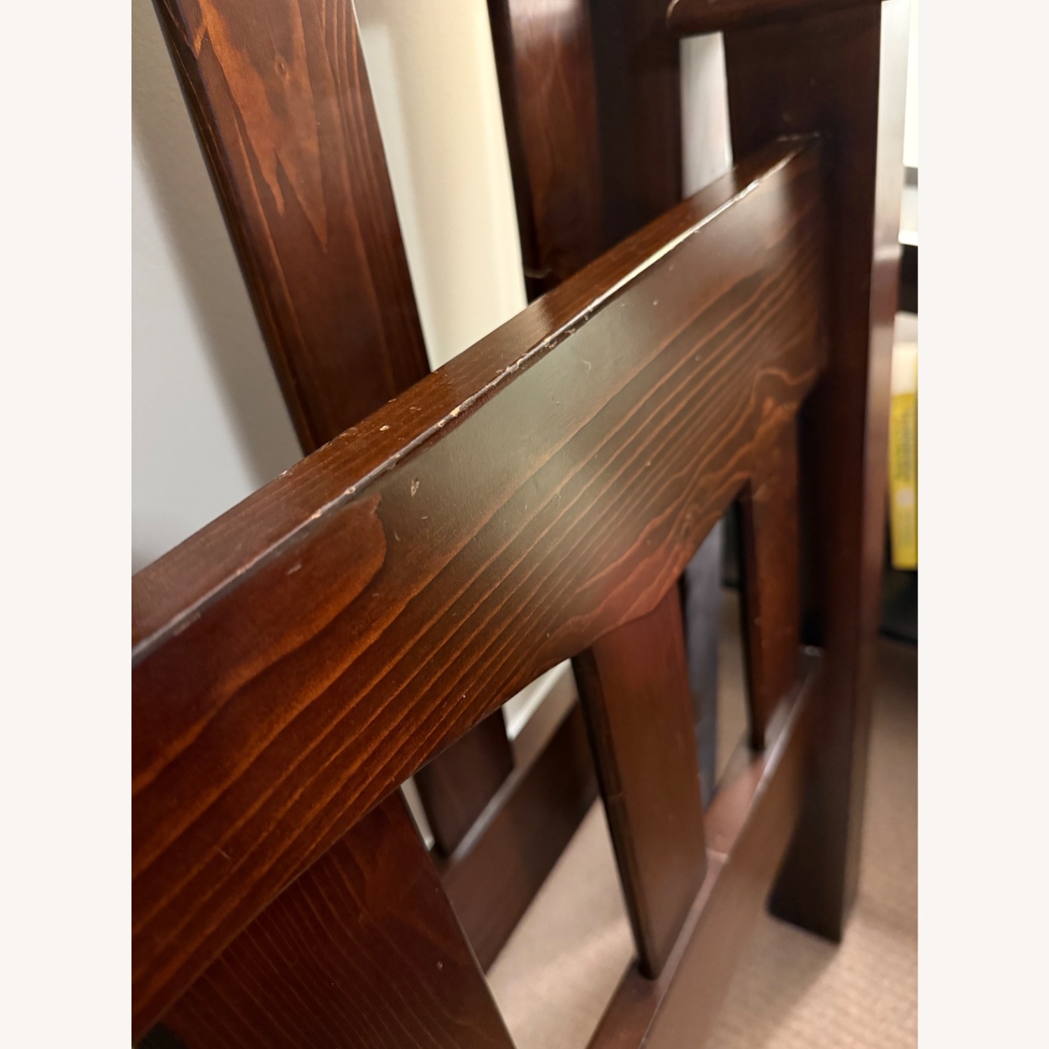 Pottery Barn Kids Kendall Dark Brown Wood Twin Bed - image-4