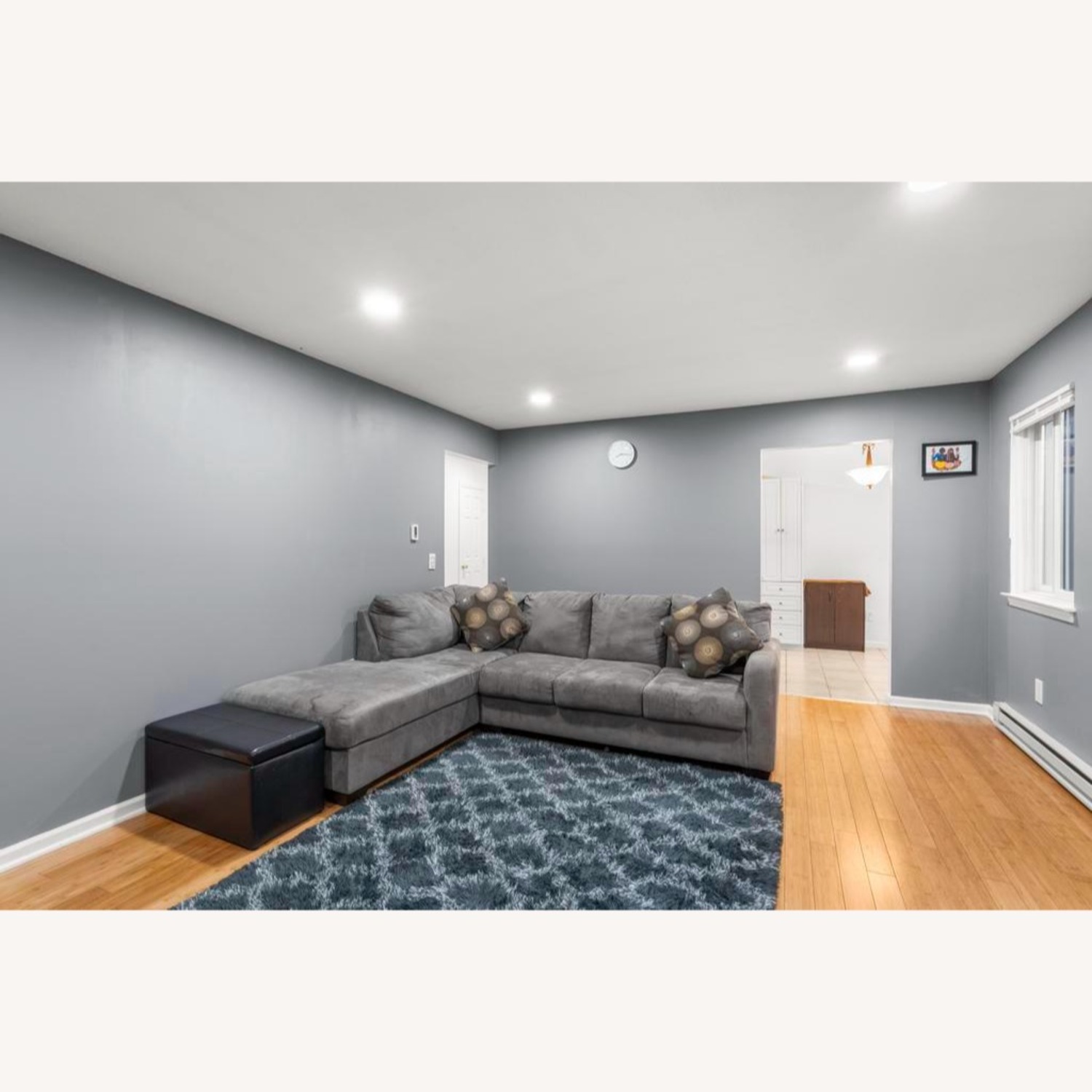 Ashley Furniture Light Gray 2 Piece Sectional - image-2