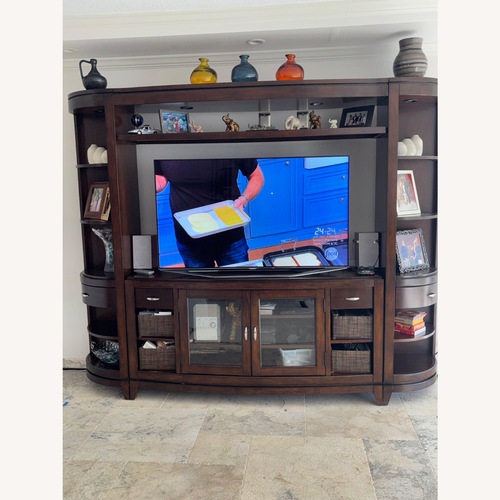 Used Havertys Polaris Entertainment Center for sale on AptDeco