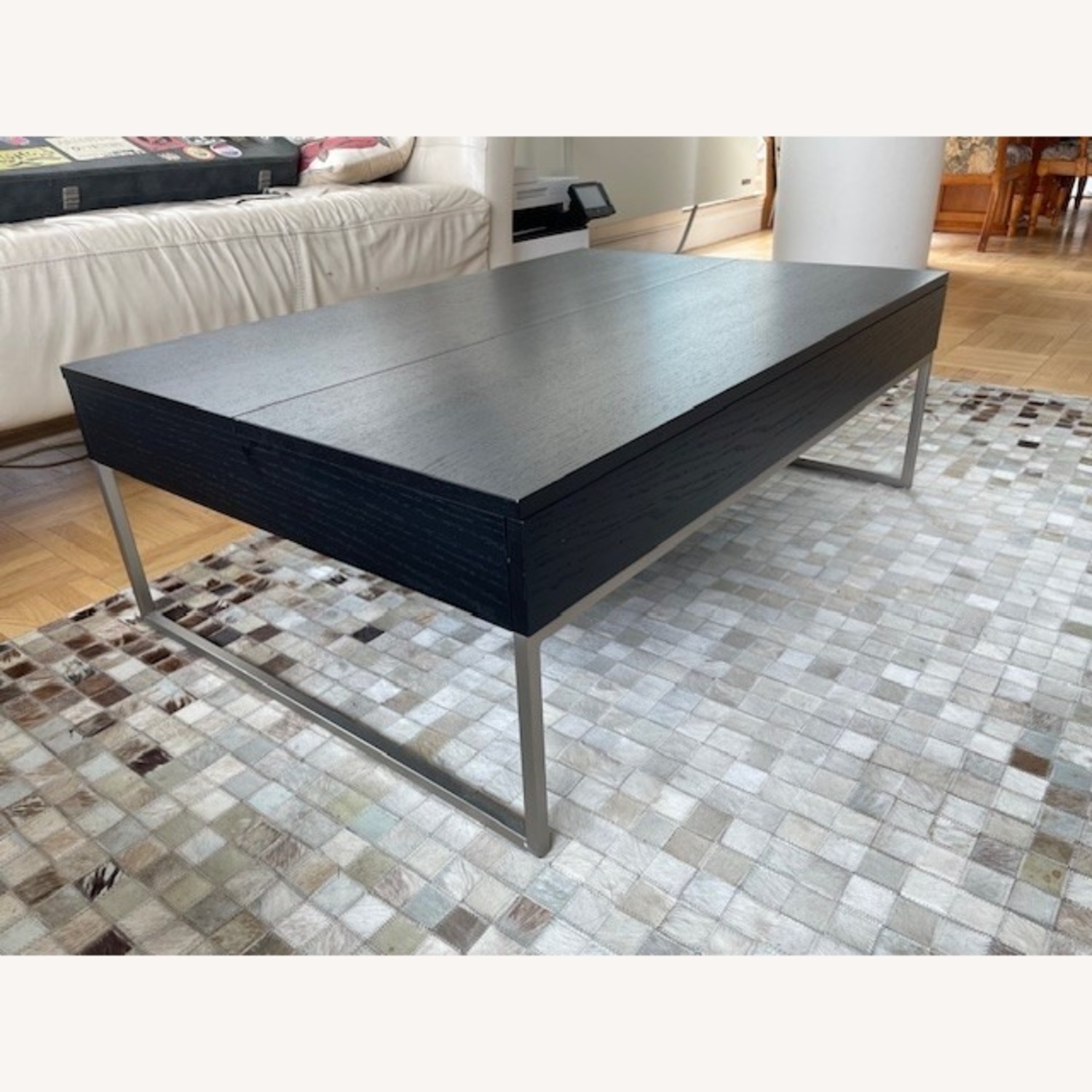 BoConcept Black Wood Coffee Table - image-1
