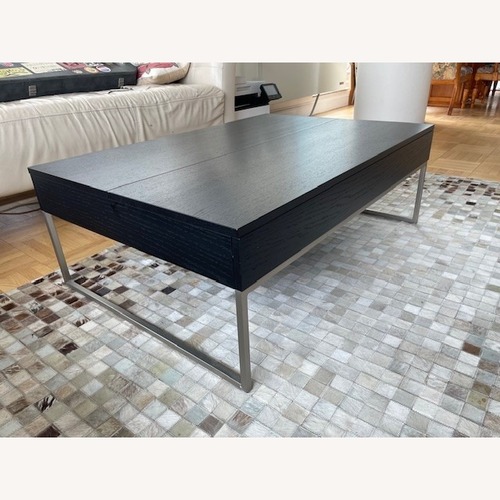 Used BoConcept Black Wood Coffee Table for sale on AptDeco