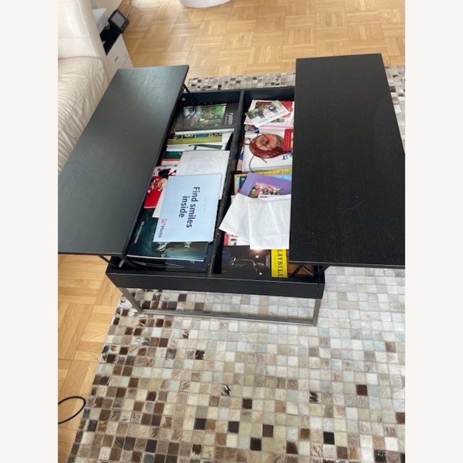 BoConcept Black Wood Coffee Table - image-2