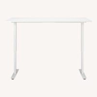 IKEA Trotten Sit/ Stand Desk White Desk