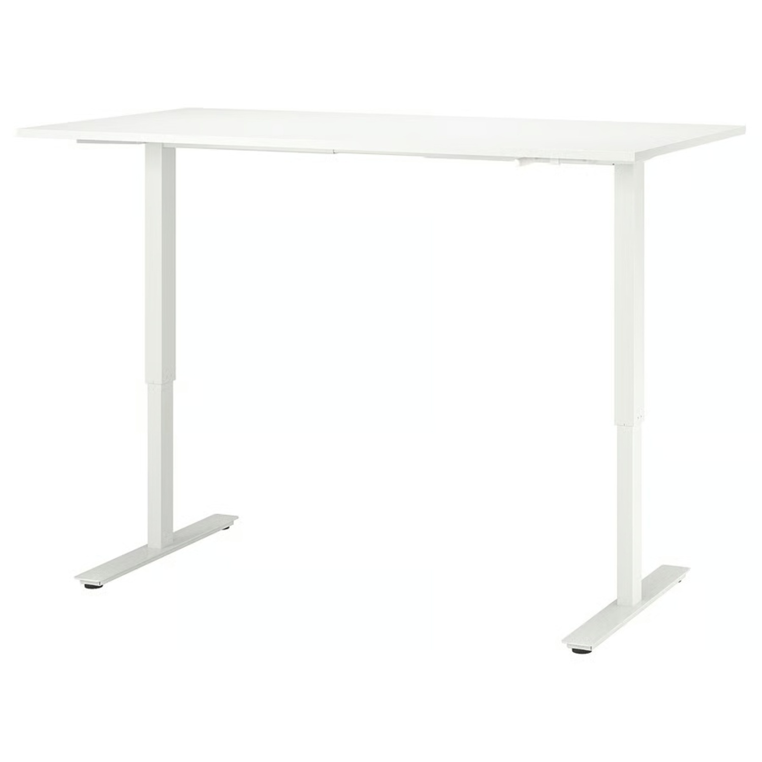 IKEA Trotten Sit/ Stand Desk White Desk - image-6