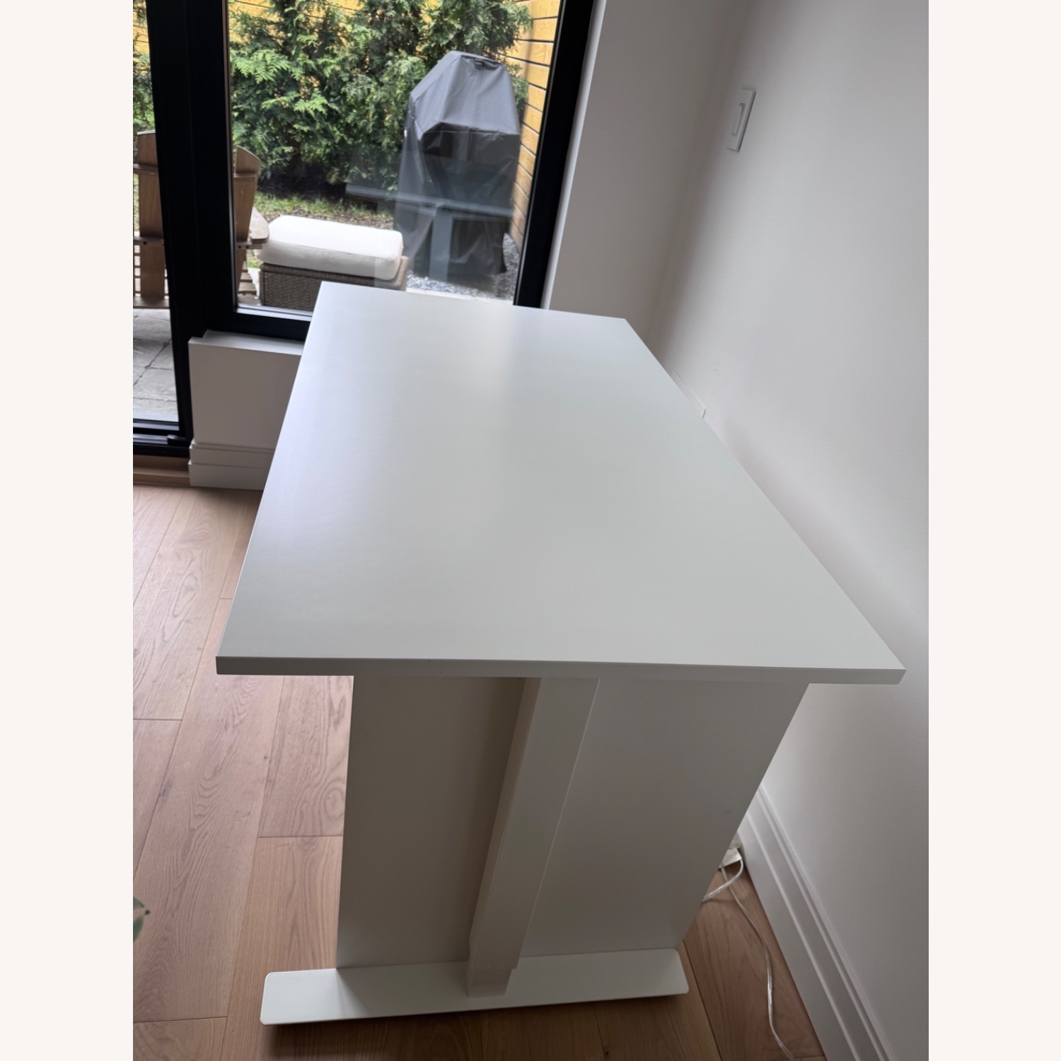 IKEA Trotten Sit/ Stand Desk White Desk - image-2