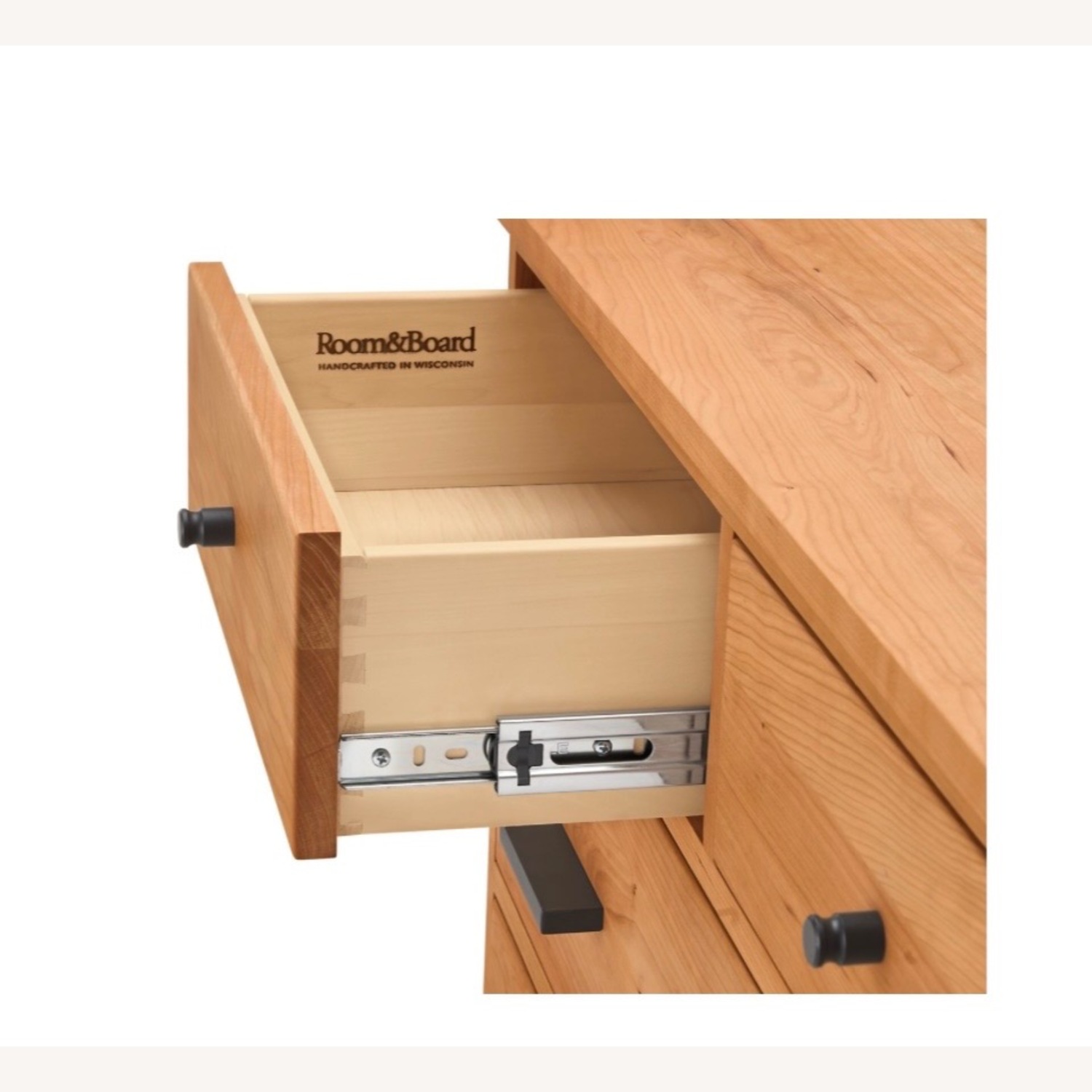 Linear Collection Dark Brown Wood Dresser - image-3