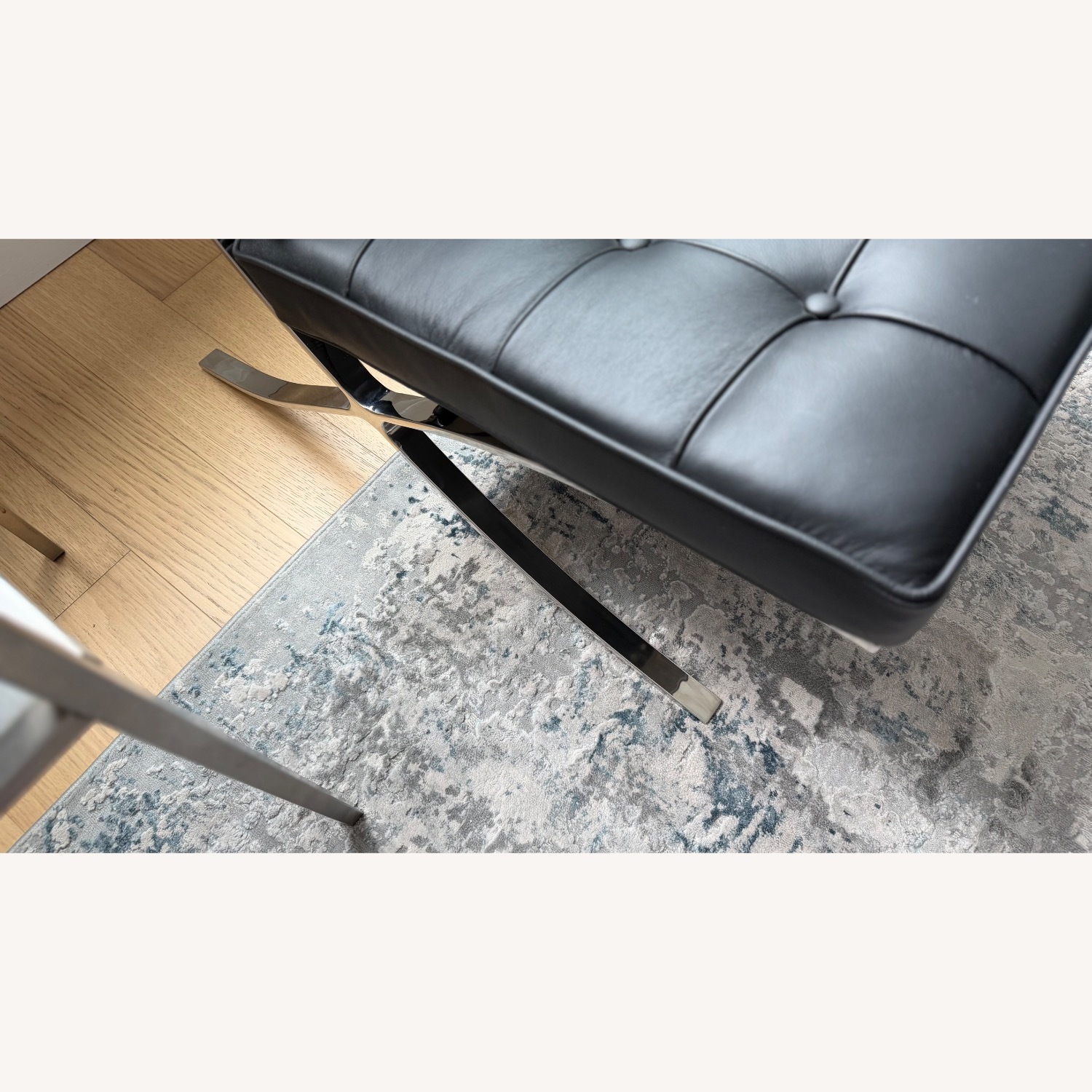 Knoll Black Barcelona Chair Replica - image-8