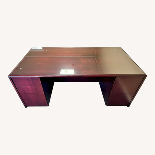 Used Paoli Office Furniture Wood Executive Desk for sale on AptDeco