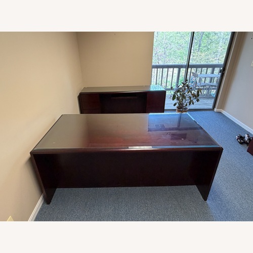 Used Paoli Office Furniture Wood Executive Desk for sale on AptDeco