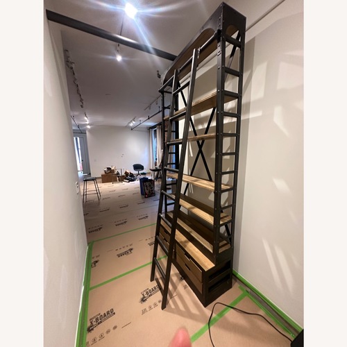 Used Restoration Hardware 1950s Dutch Ladder Bookcase for sale on AptDeco
