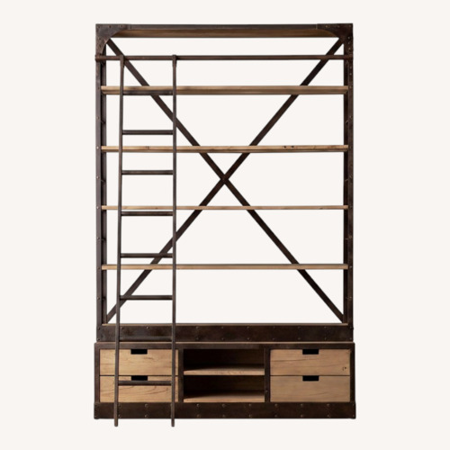 Used Restoration Hardware 1950s Dutch Ladder Bookcase for sale on AptDeco