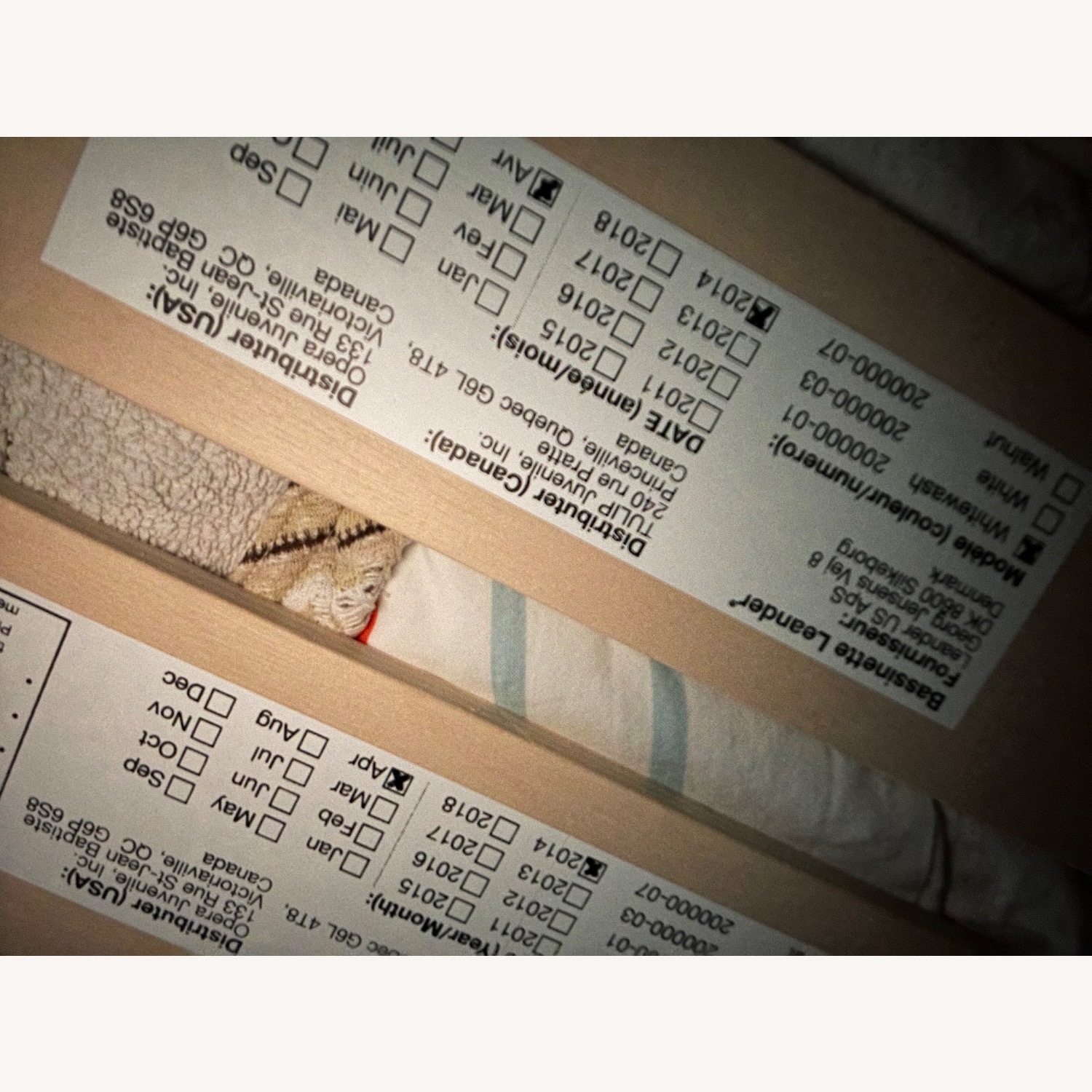 Tulip Leander Crib Natural Wood Crib - image-3