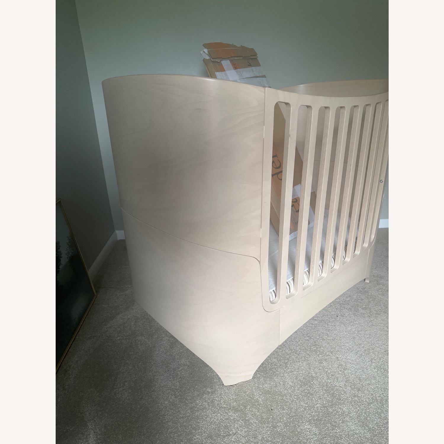 Tulip Leander Crib Natural Wood Crib - image-4