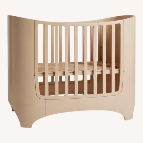 Used Tulip Leander Crib Natural Wood Crib for sale on AptDeco