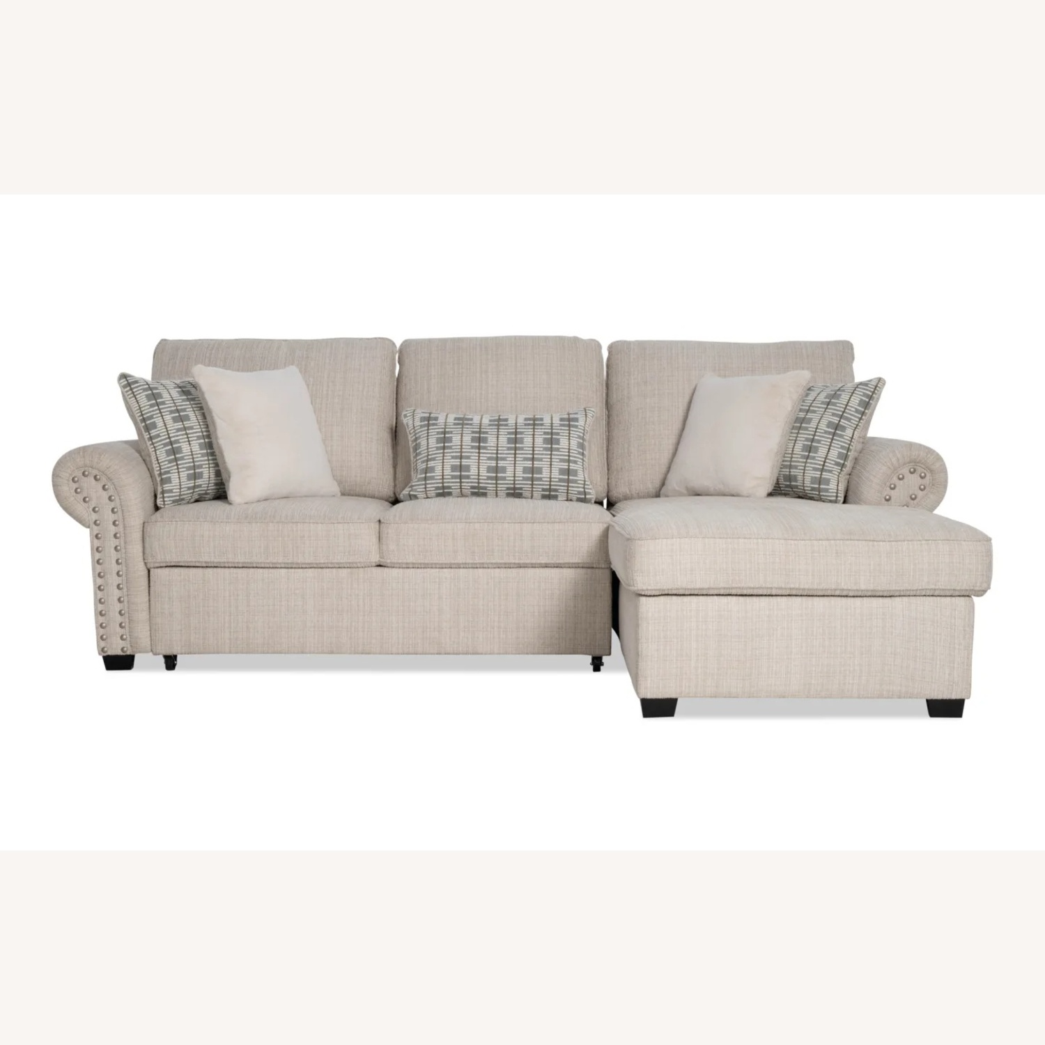 Bob's Discount Furniture Fabric 2 Piece Sectional - image-11