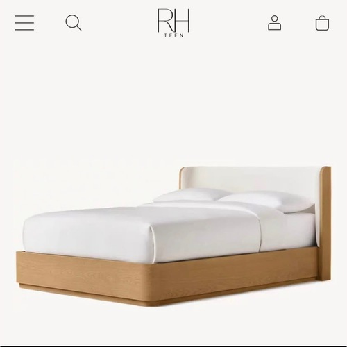 Used Restoration Hardware Olin Platform Bed for sale on AptDeco