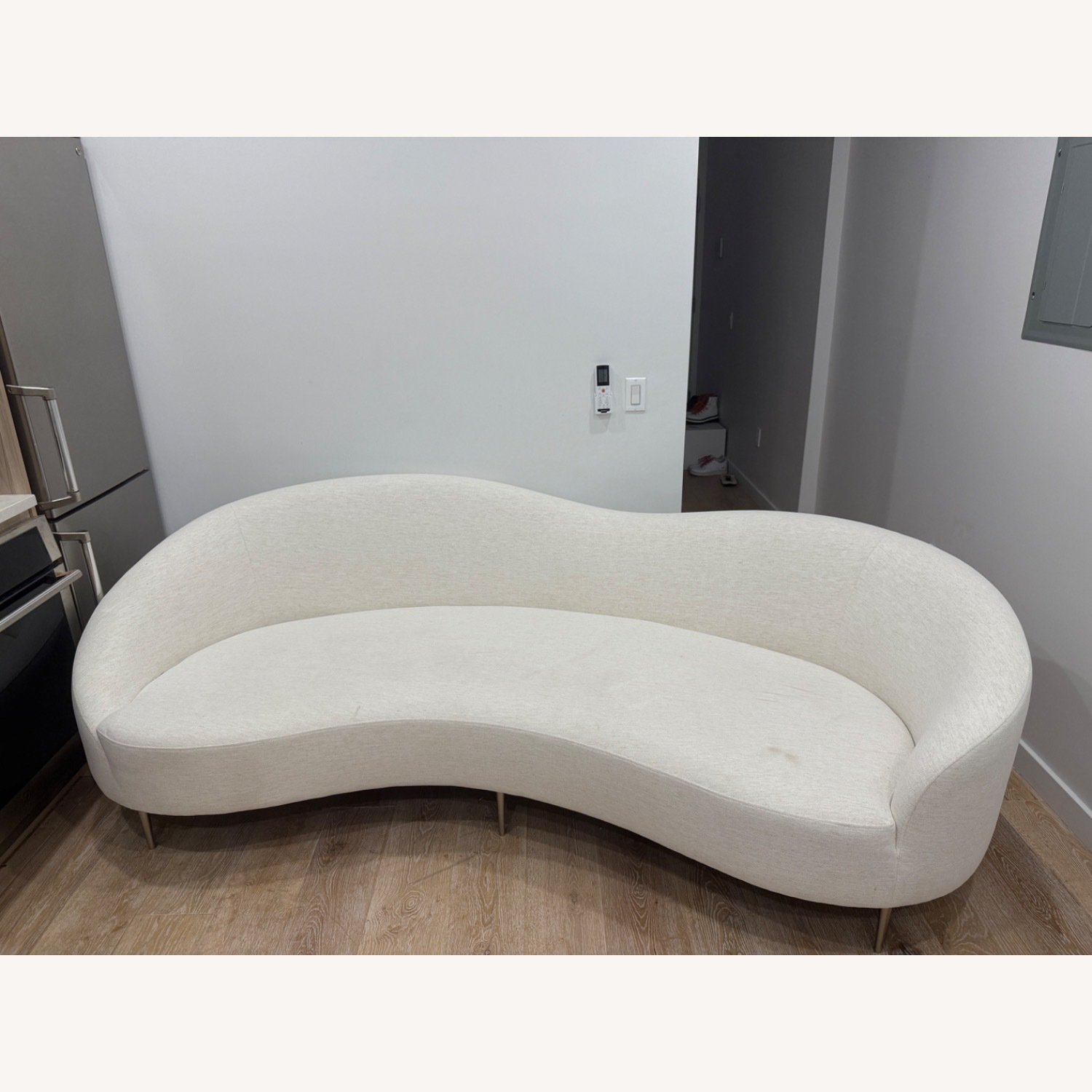 CB2 Curvo 96.5” by Goop Sofa - image-3