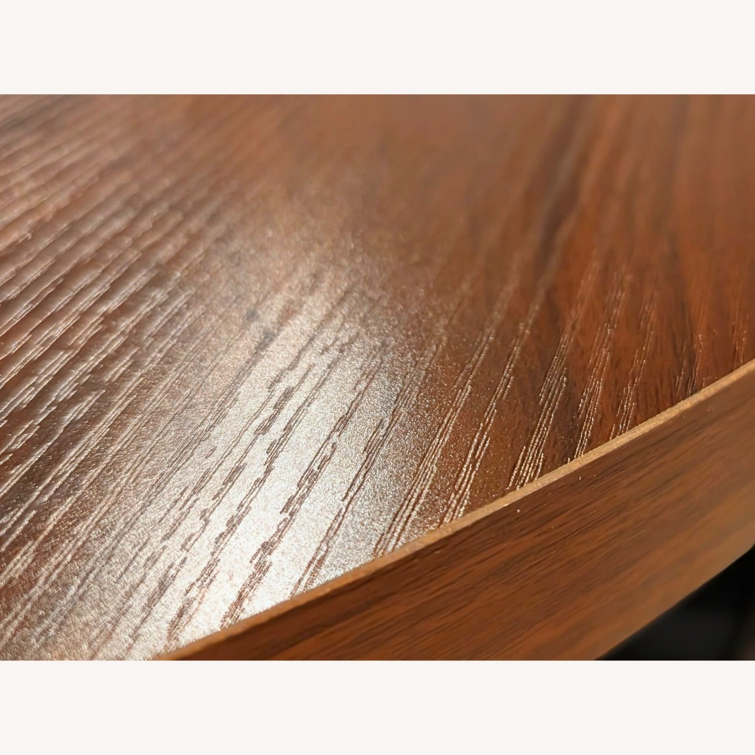 Dark Brown Wood Dining Table - image-2