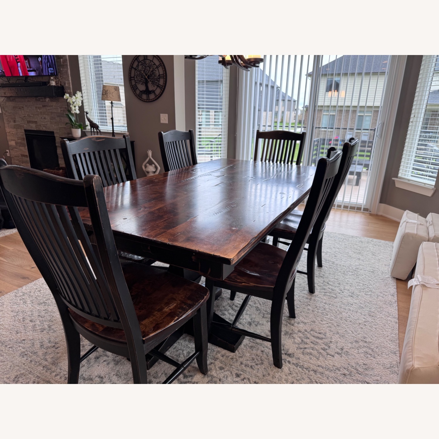 Stanley Furniture Dark Brown Wood Dining Sets - image-3
