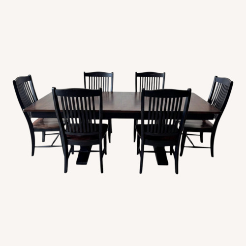 Used Stanley Furniture Dark Brown Wood Dining Sets for sale on AptDeco