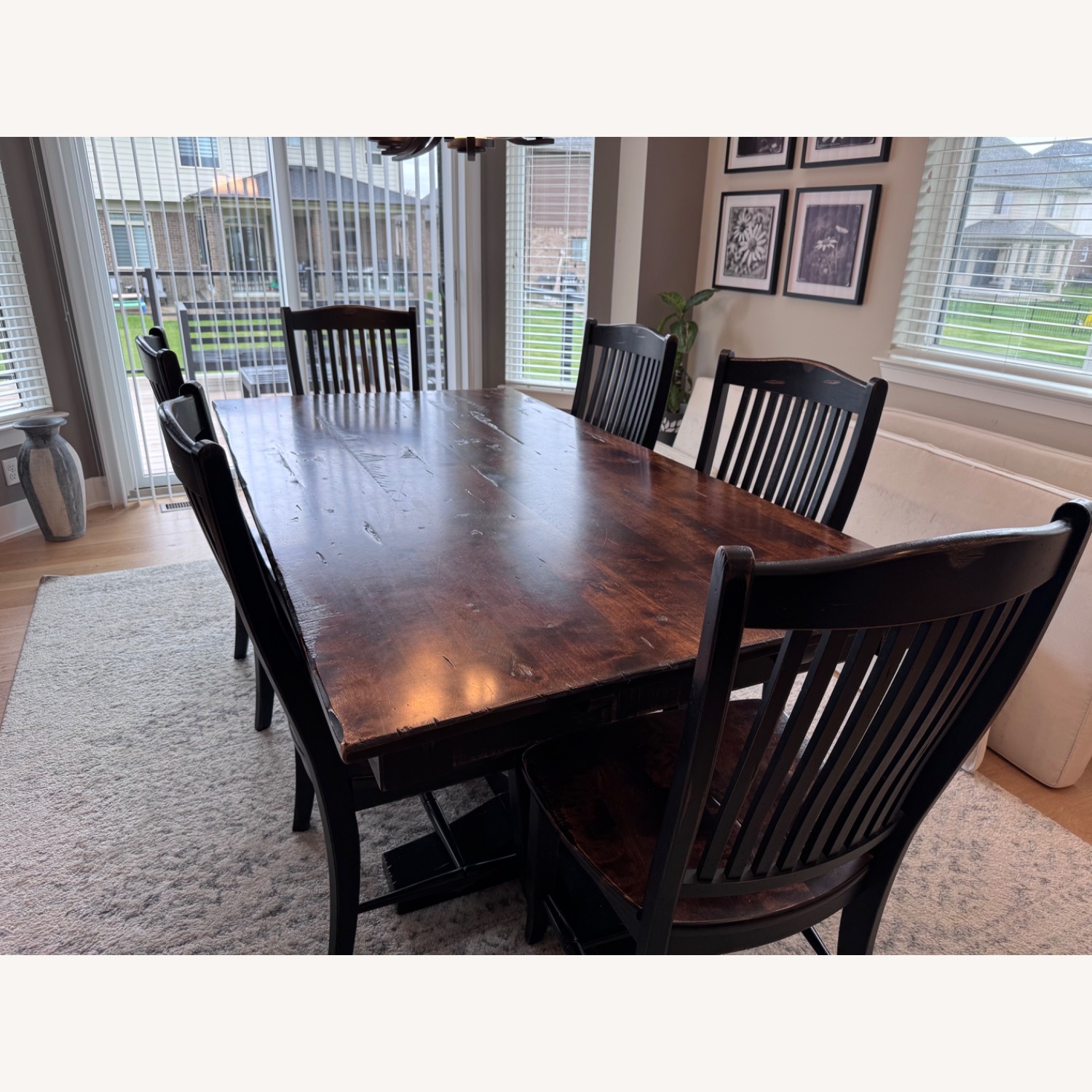 Stanley Furniture Dark Brown Wood Dining Sets - image-2