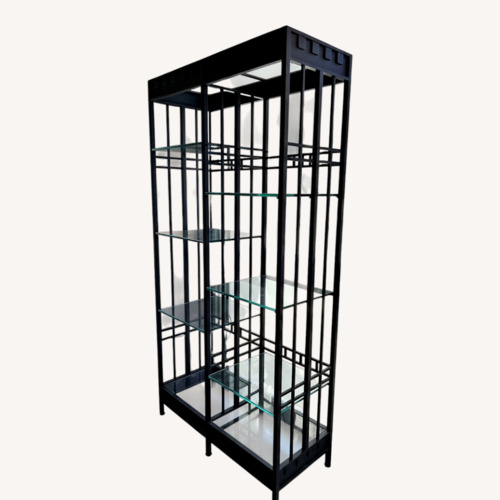 Used Black Metal Wall Shelf for sale on AptDeco