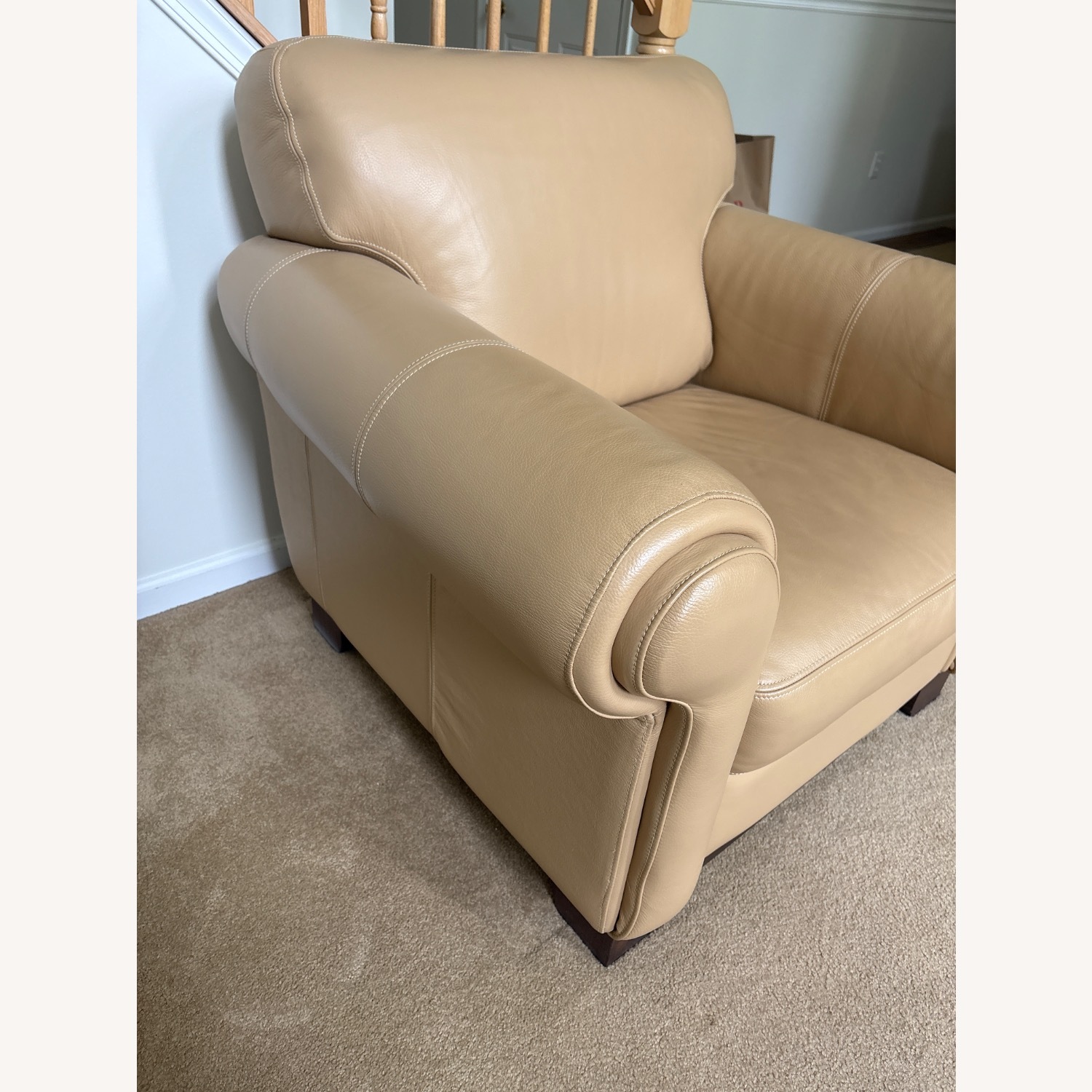 Macy's Natural Loveseat - image-3