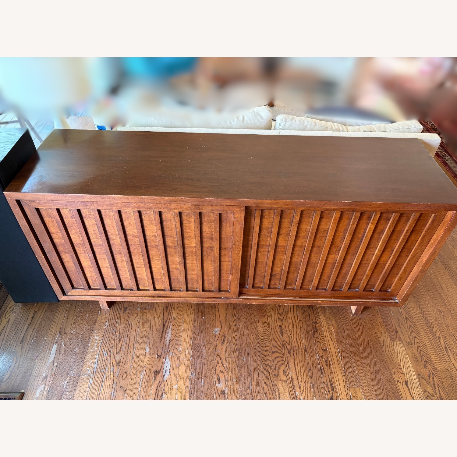 Room & Board Wood Sliding Credenza/Console - image-1