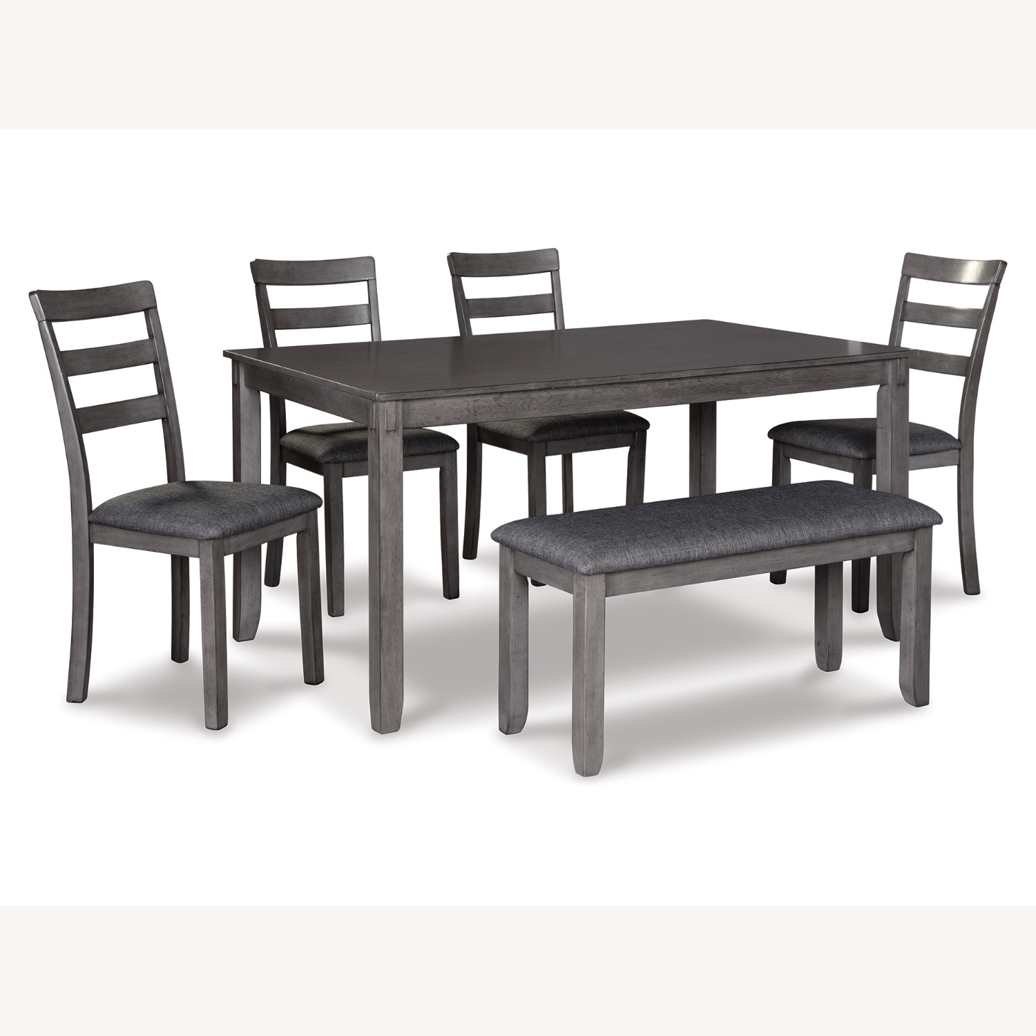 Ashley Dining Table with 4 Chairs and Bench - image-4