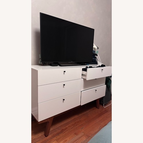 Used West Elm Kids White Dresser for sale on AptDeco