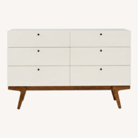 West Elm Kids White Dresser