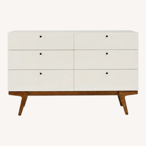 Used West Elm Kids White Dresser for sale on AptDeco