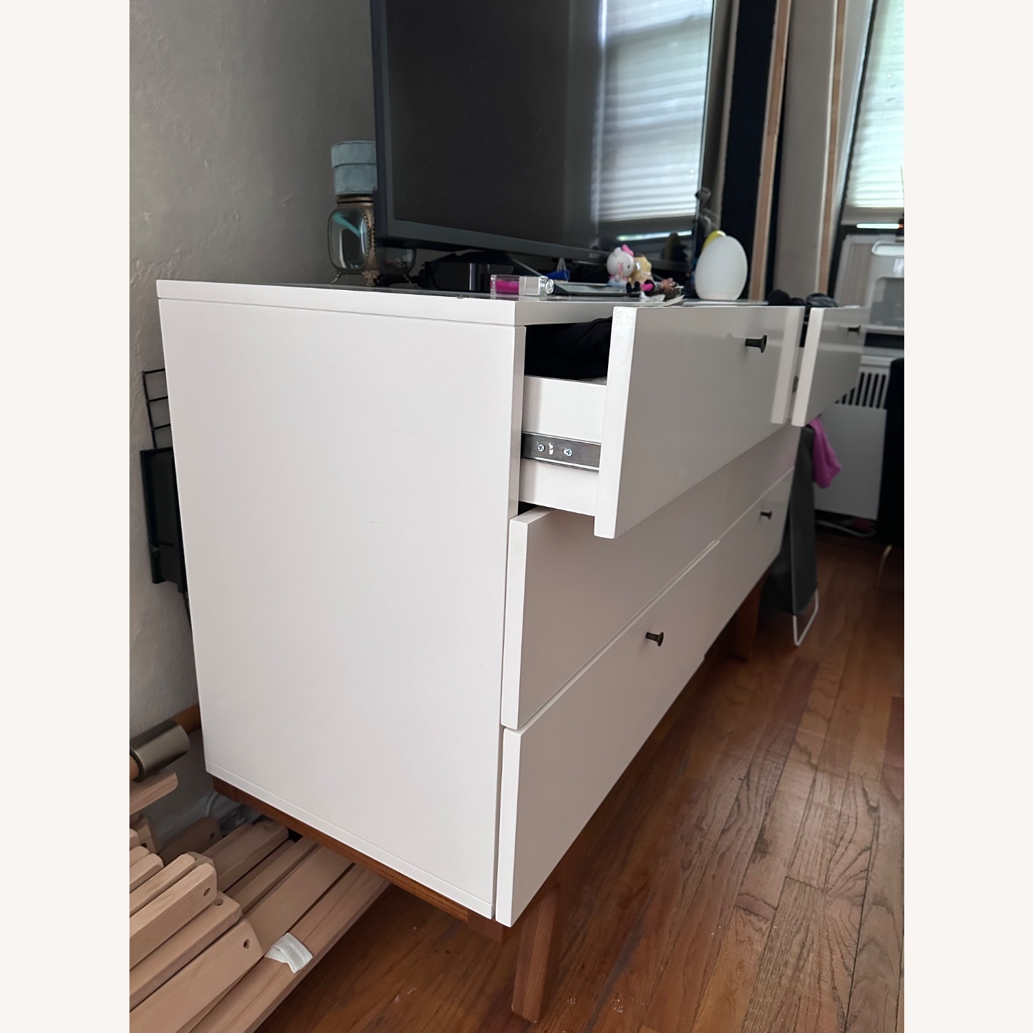 West Elm Kids White Dresser - image-3