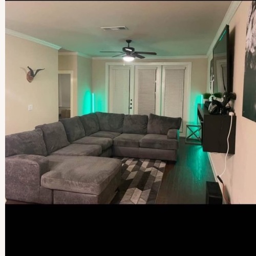 Used Grey Sectional Sofa  for sale on AptDeco