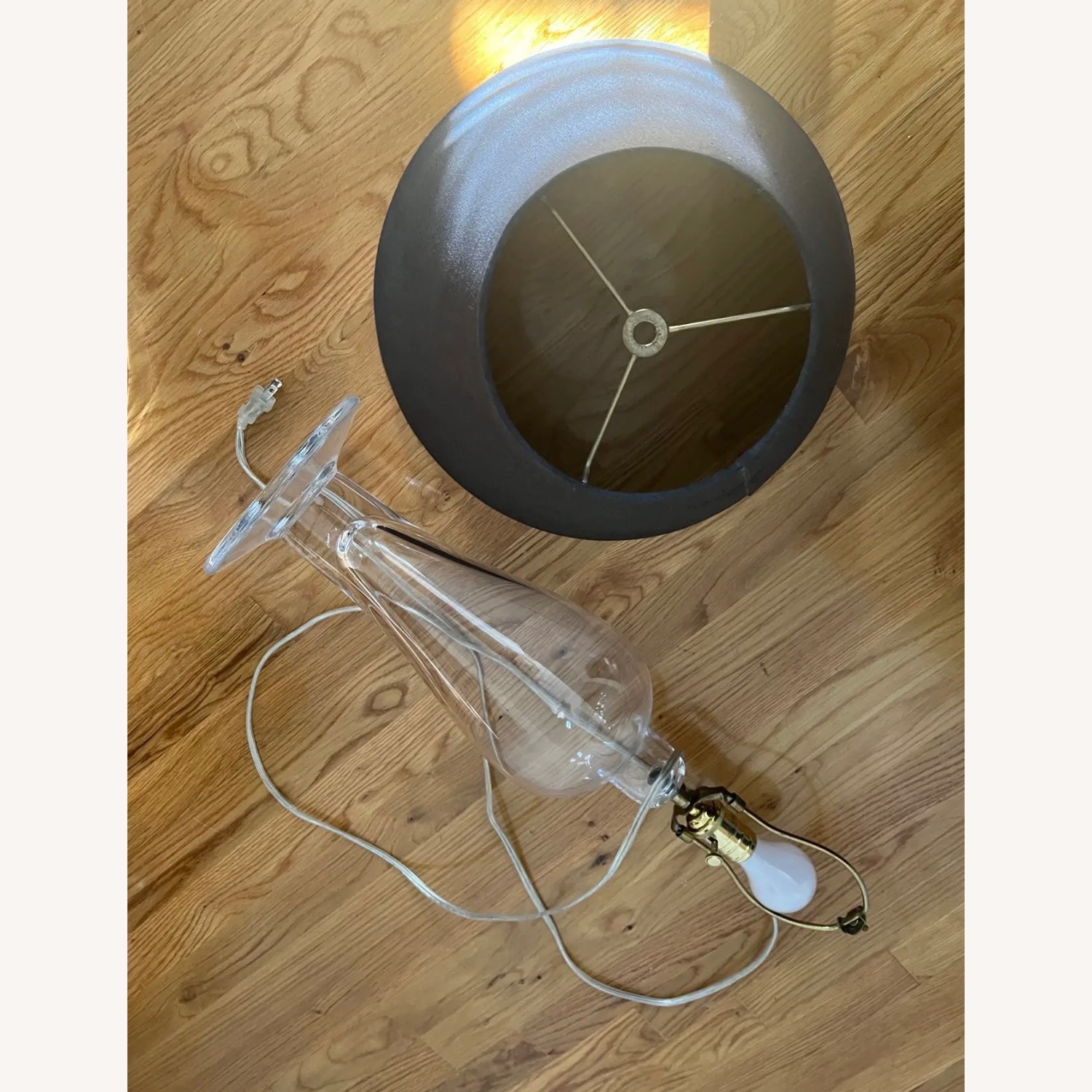 Simon Pearce Black Glass Table Lamps - image-5