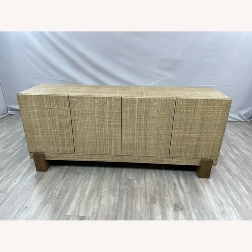 Used Four Hands Hatch Sideboard Natural Raffia for sale on AptDeco