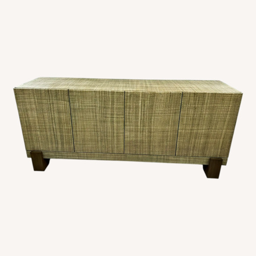 Used Four Hands Hatch Sideboard Natural Raffia for sale on AptDeco