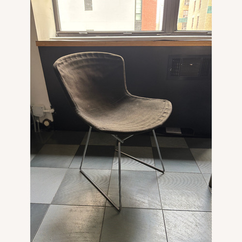 Used Knoll Bertoia Black Metal Chair for sale on AptDeco