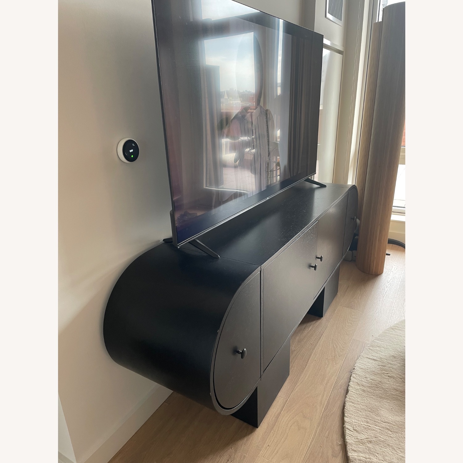 Wayfair Latitude Run Black Wood Sideboard - image-3