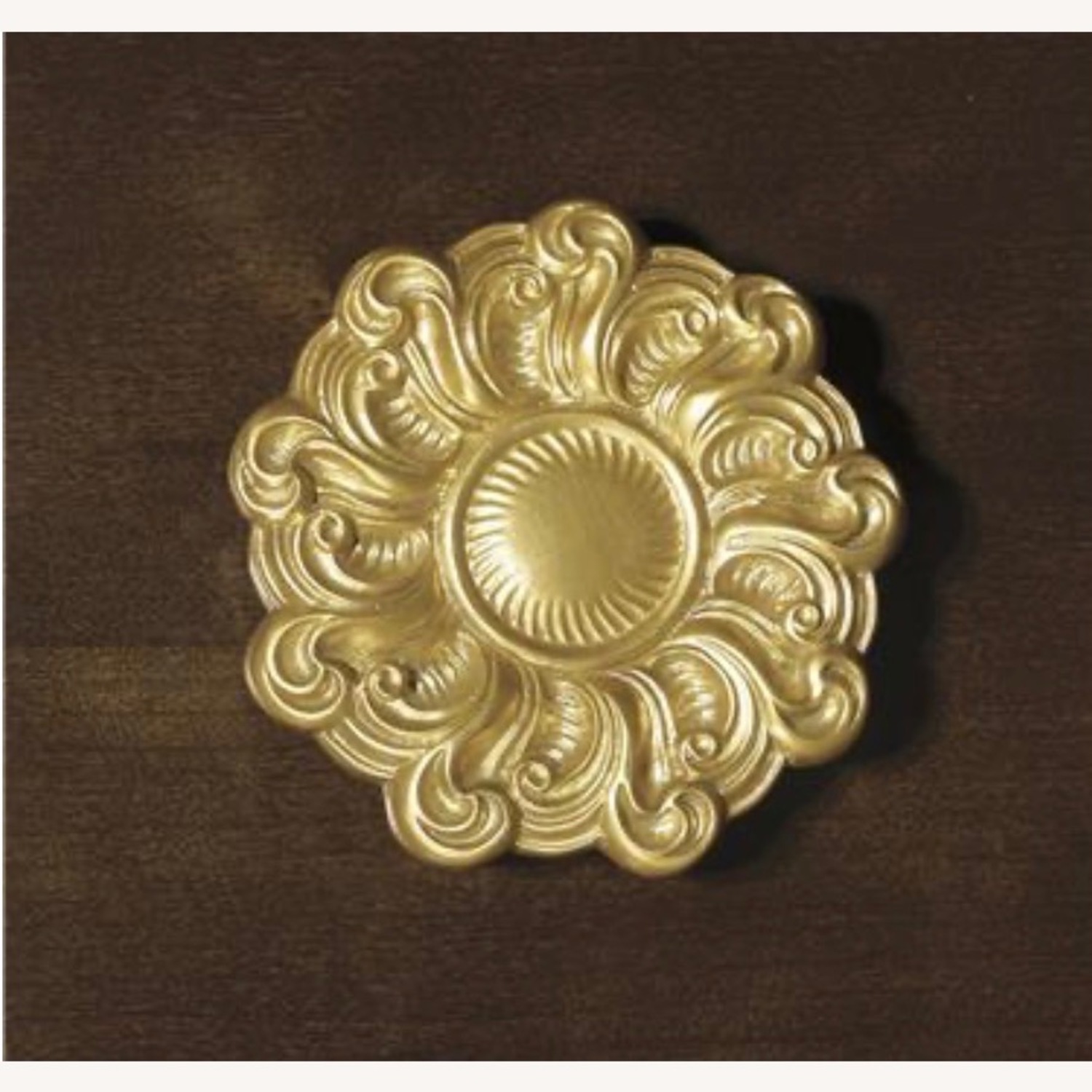 Hickory Chair Company Black Wood Armoire - image-12